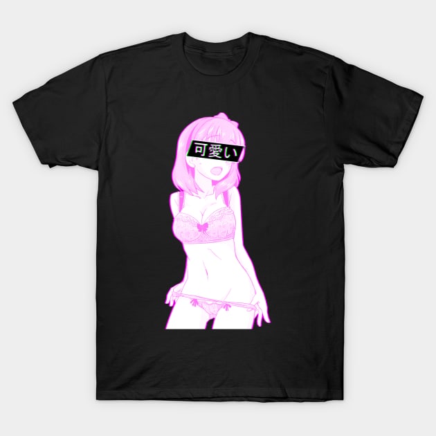 Aesthetic Japanese Girl 20 v2 T-Shirt by MisterNightmare